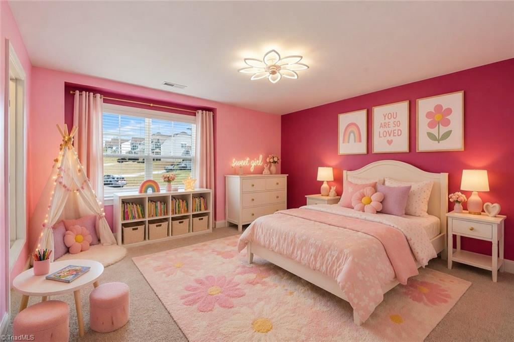 5763 Siler Street Trinity, NC 27370 - Photo 33 of 50 virtually staged 2nd level 4rd guest bedroom