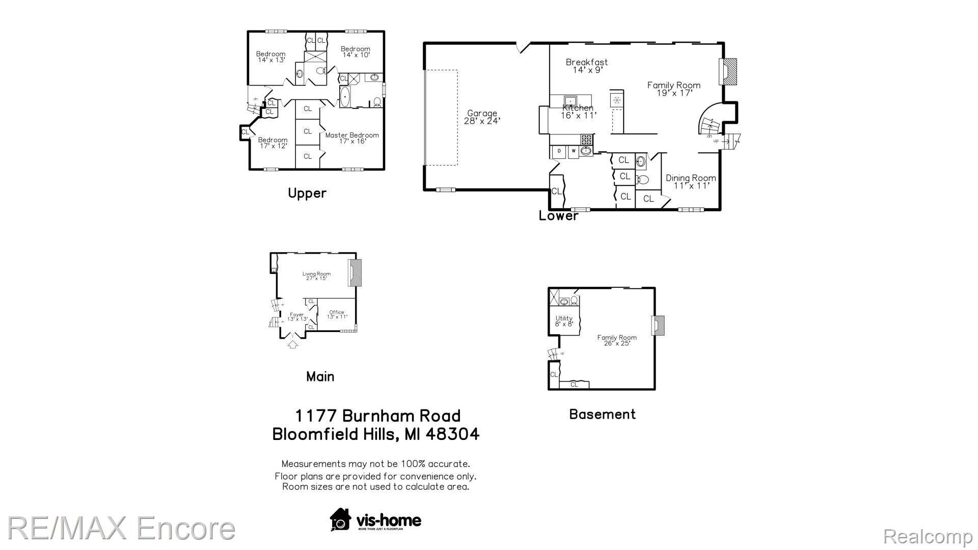 1177 Burnham Road Bloomfield Hills, MI 48304 - Photo 71 of 75 plan_floorhc.jpg