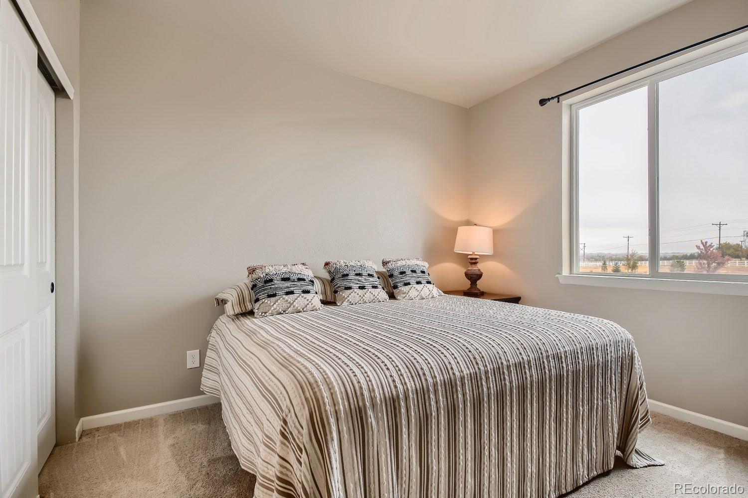 16035 Newark Lane Brighton, CO 80602 - Photo 23 of 40 a bedroom with a bed and window
