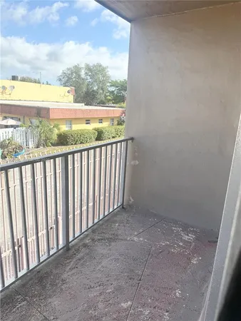 a view of a porch