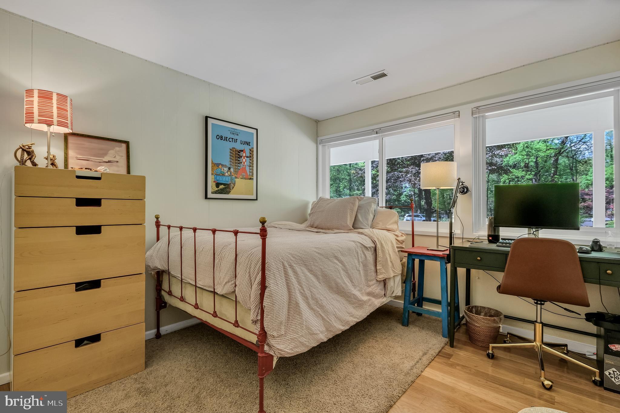 8303 Still Spring Court Bethesda, MD 20817 - Photo 38 of 56 a bed room with a bed and a chair