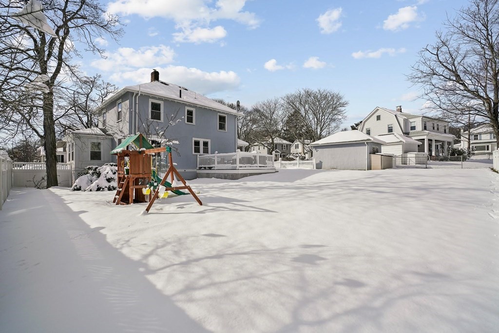1 Brae Burn Road Milton, MA 02186 - Photo 16 of 16 a view of a white house with a large tree in front of it