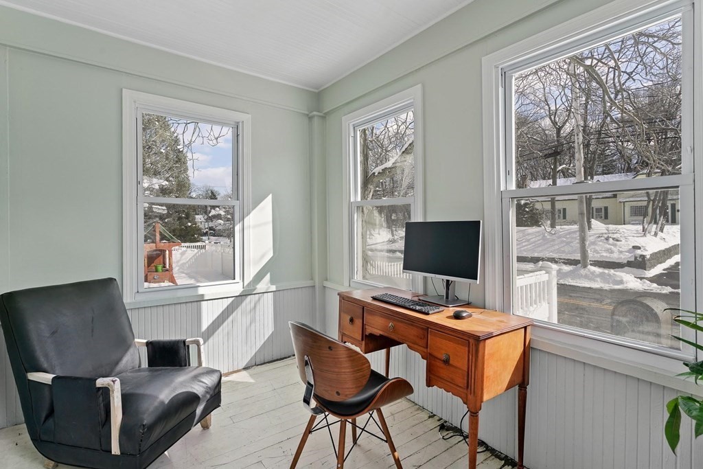 1 Brae Burn Road Milton, MA 02186 - Photo 4 of 16 a view of a workspace with furniture and a window