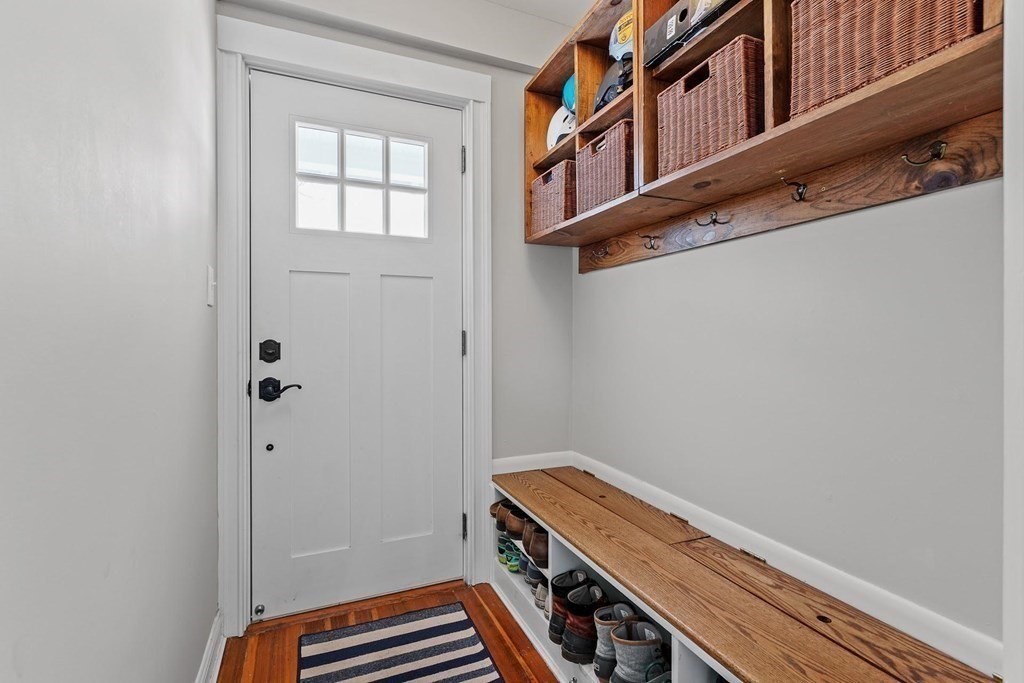 1 Brae Burn Road Milton, MA 02186 - Photo 9 of 16 a view of an entryway with wooden floor