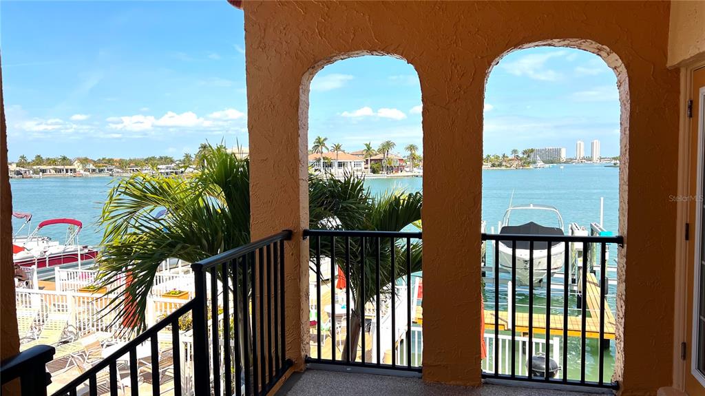 8901 Blind Pass Road, Unit 224 St. Pete Beach, FL 33706 - Photo 44 of 46 a view of a balcony