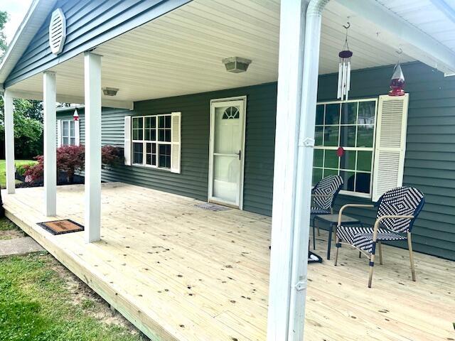 24045 Huber-Hitler Road Circleville, OH 43113 - Photo 2 of 30 New decking on covered front porch