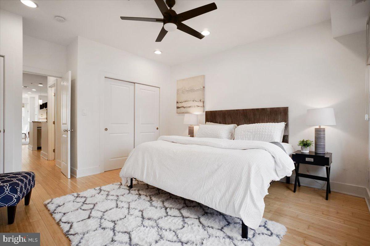 1215 11th Street Northwest, Unit 1 Washington, DC 20001 - Photo 9 of 22 Primary Bedroom