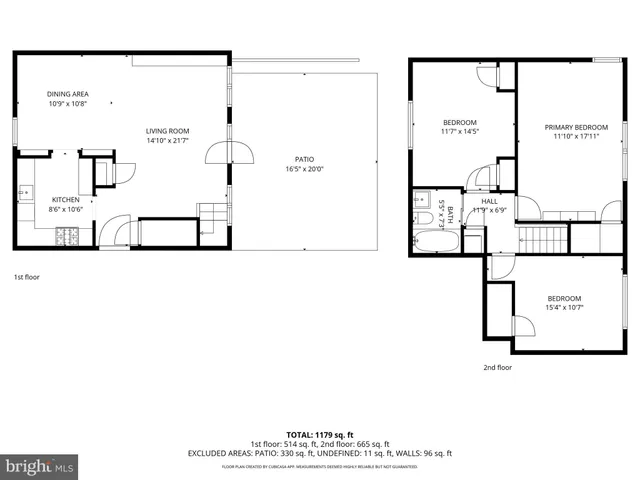 $489,000 | 1455 Martha Custis Drive, Alexandria, VA 22302