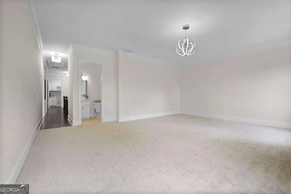 a view of empty room