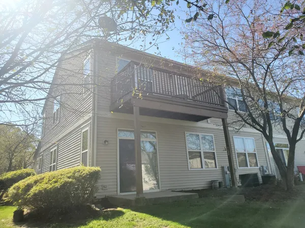 a view of a door of the house