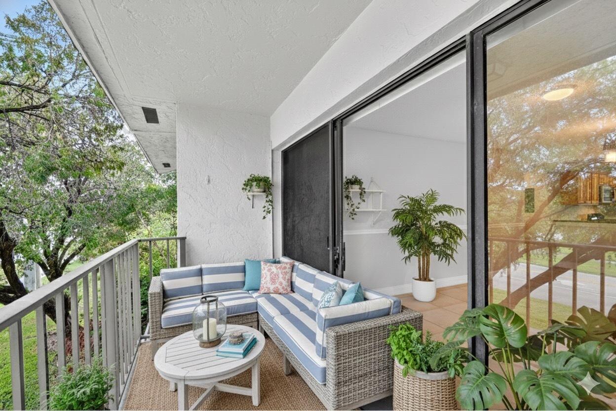 1400 Windorah Way, Unit G West Palm Beach, FL 33411 - Photo 12 of 41 Virtually Staged - Patio