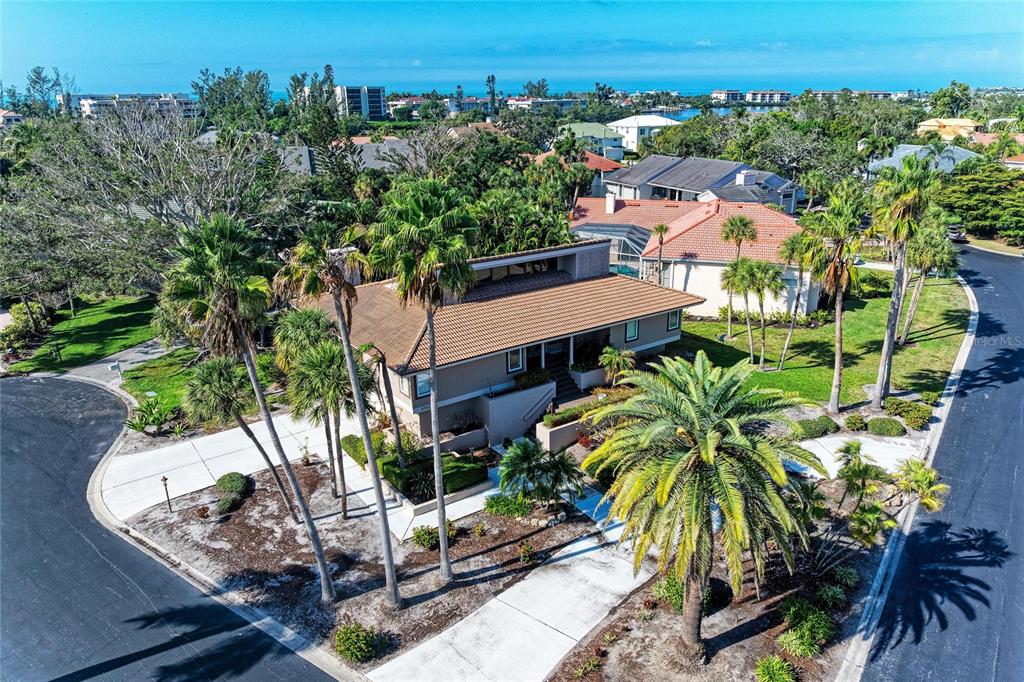 3291 Bayou Road Longboat Key, FL 34228 - Photo 29 of 41 an aerial view of multiple house