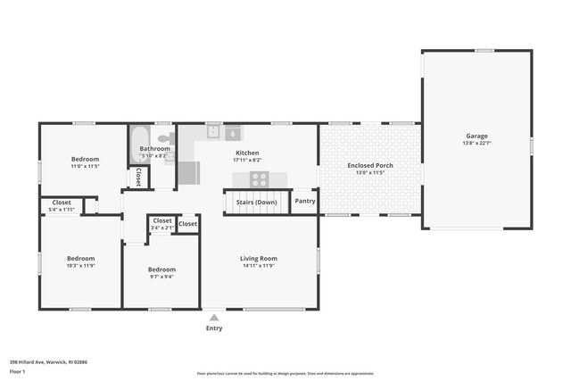 $390,000 | 398 Hillard Avenue, Warwick, RI 02886
