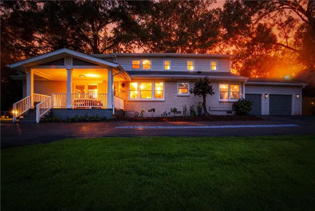 a view of outdoor space and yard