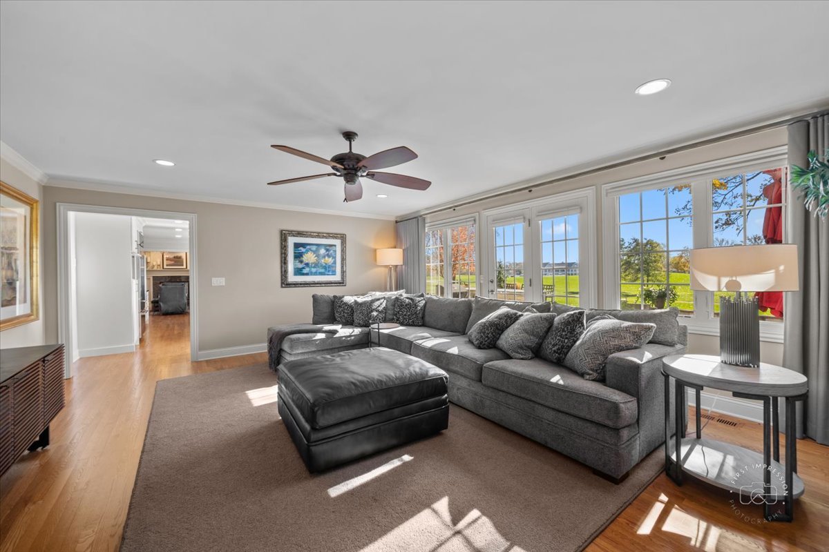 958 West Bauer Road Naperville, IL 60563 - Photo 29 of 57 a living room with furniture and a window
