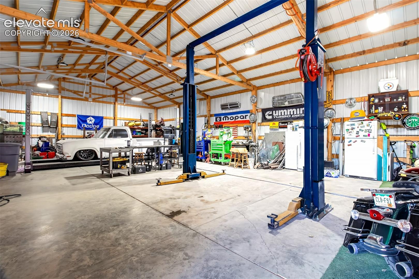 750 Yoder Street Calhan, CO 80808 - Photo 38 of 50 One lift staying with the shop.