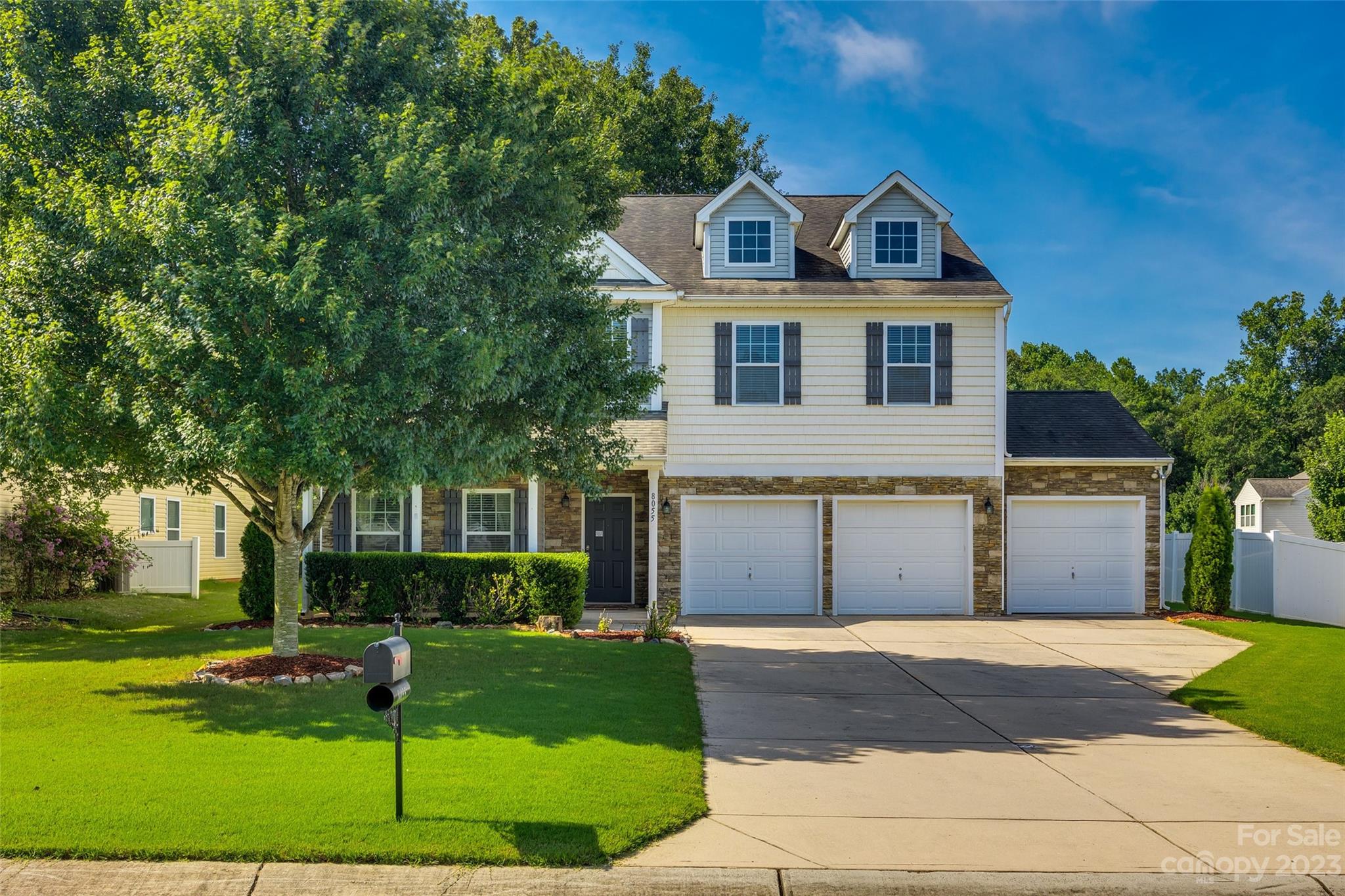 8055 Bryson Road Indian Land, SC 29707 - Photo 5 of 45 a front view of a house with a yard