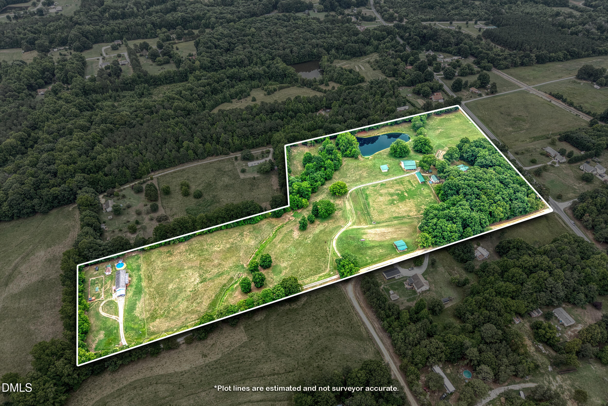 7388 Old 421 Road Liberty, NC 27298 - Photo 2 of 80 44 -7388 old 421 rd, drone, exterior