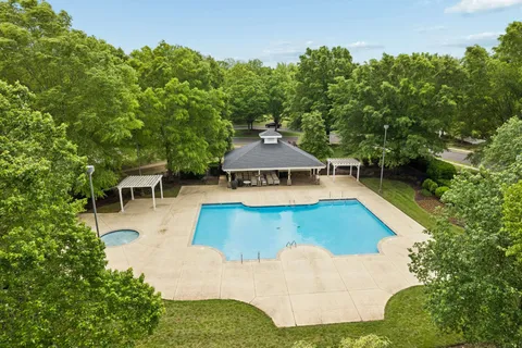 a view of a house with pool