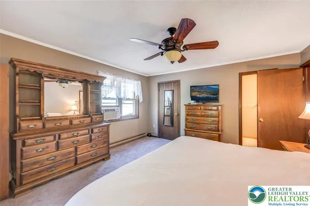 a view of a swimming pool with a garden