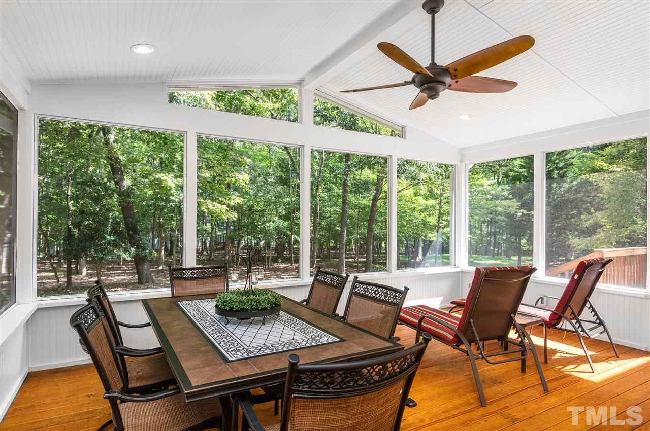 11508 Hardwick Court Raleigh, NC 27614 - Photo 16 of 30 a view of a dining room with furniture window and outside view