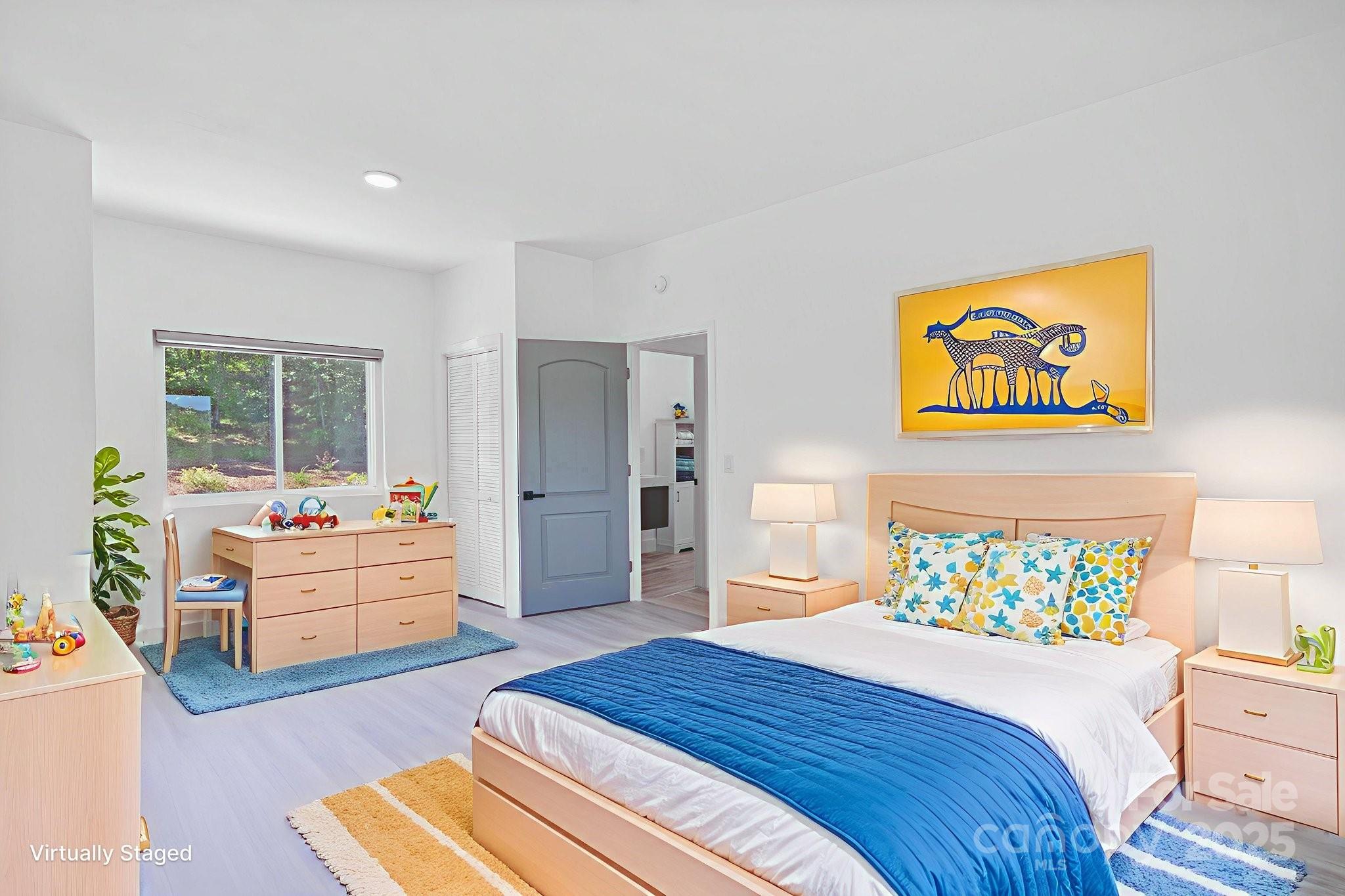 456 Hickory Loop Road Rutherfordton, NC 28139 - Photo 27 of 38 a bedroom with a bed and a dresser in it