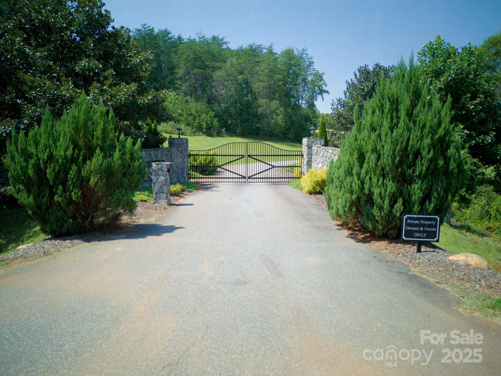 456 Hickory Loop Road Rutherfordton, NC 28139 - Photo 34 of 38 a view of a road with a bench