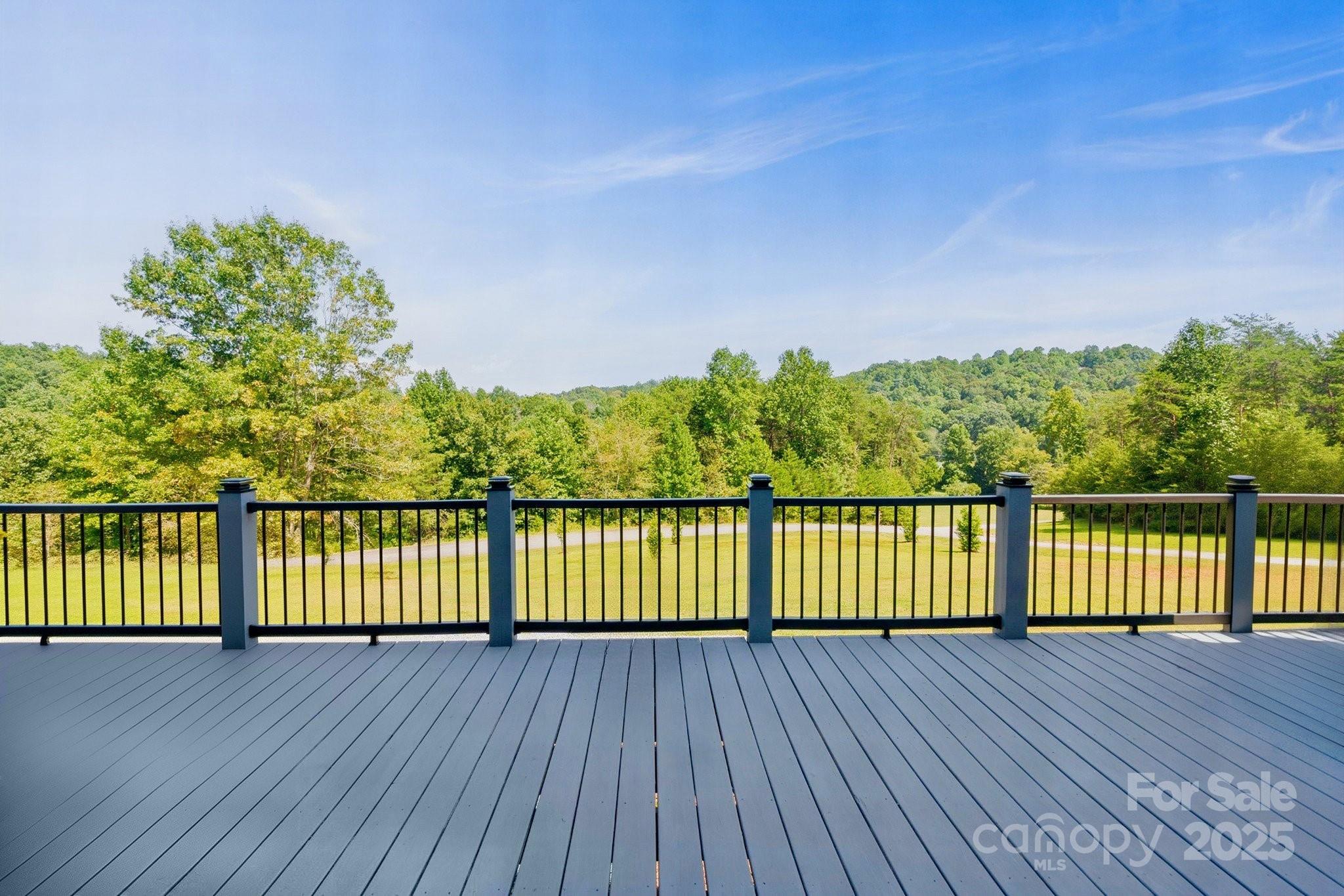 456 Hickory Loop Road Rutherfordton, NC 28139 - Photo 5 of 38 a view of balcony with wooden floor
