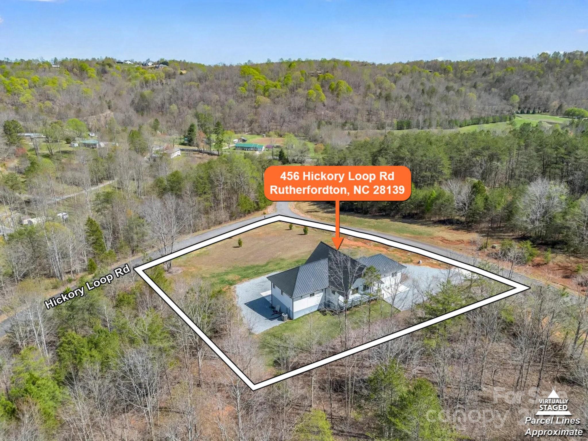456 Hickory Loop Road Rutherfordton, NC 28139 - Photo 9 of 38 a view of swimming pool with mountain view