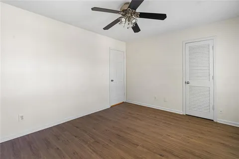 wooden floor in an empty room