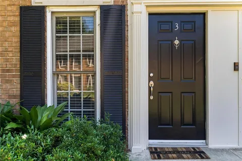 a view of front door