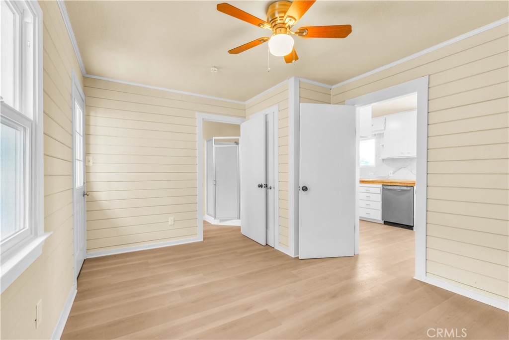 15905 Kugelman Street Lower Lake, CA 95457 - Photo 60 of 75 a view of a hallway with wooden shelves