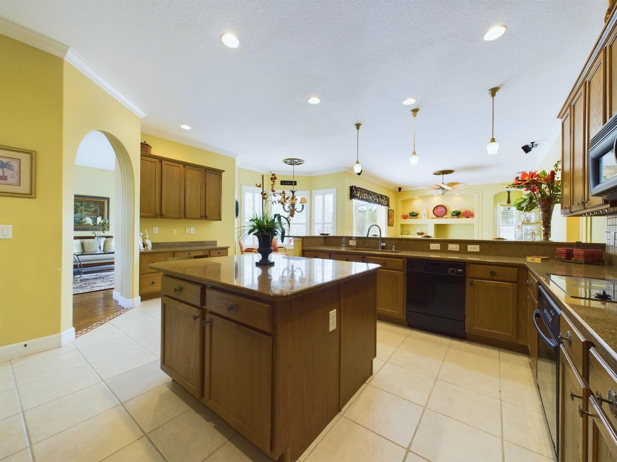3529 Poseidon Way Indialantic, FL 32903 - Photo 3 of 60 Spacious Chef's Kitchen
