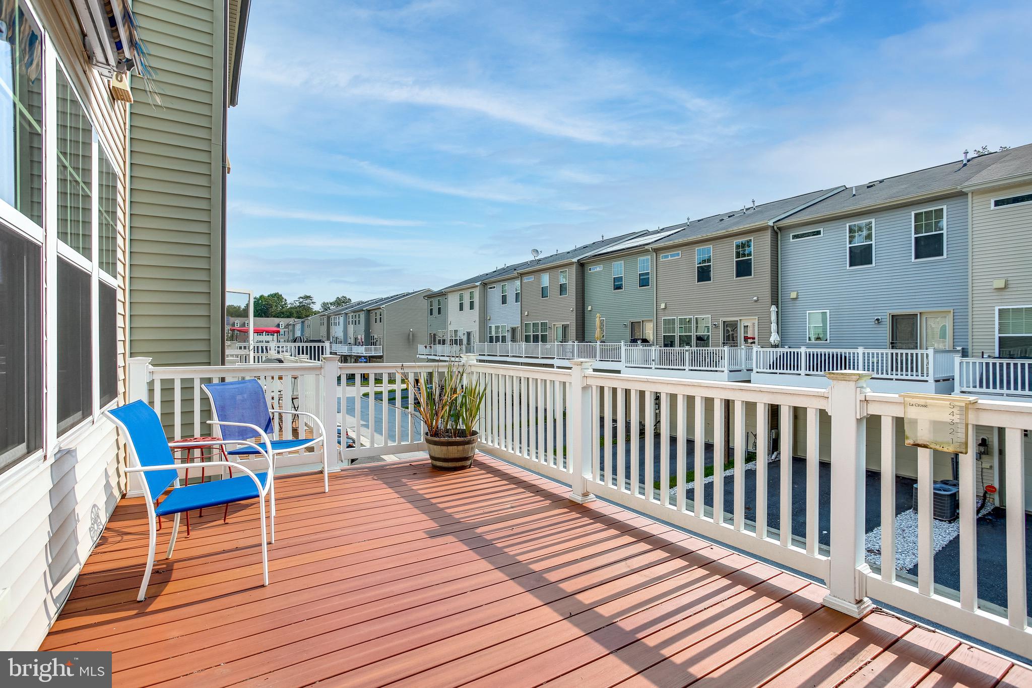 1102 Red Hawk Way Severn, MD 21144 - Photo 12 of 30 Composite deck with awning for those sunny days!