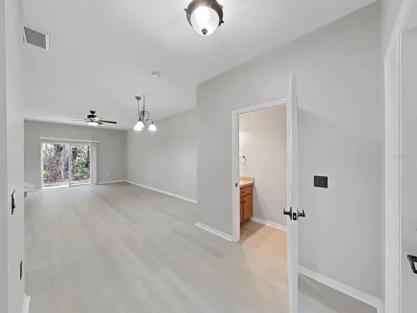 wooden floor in an empty room
