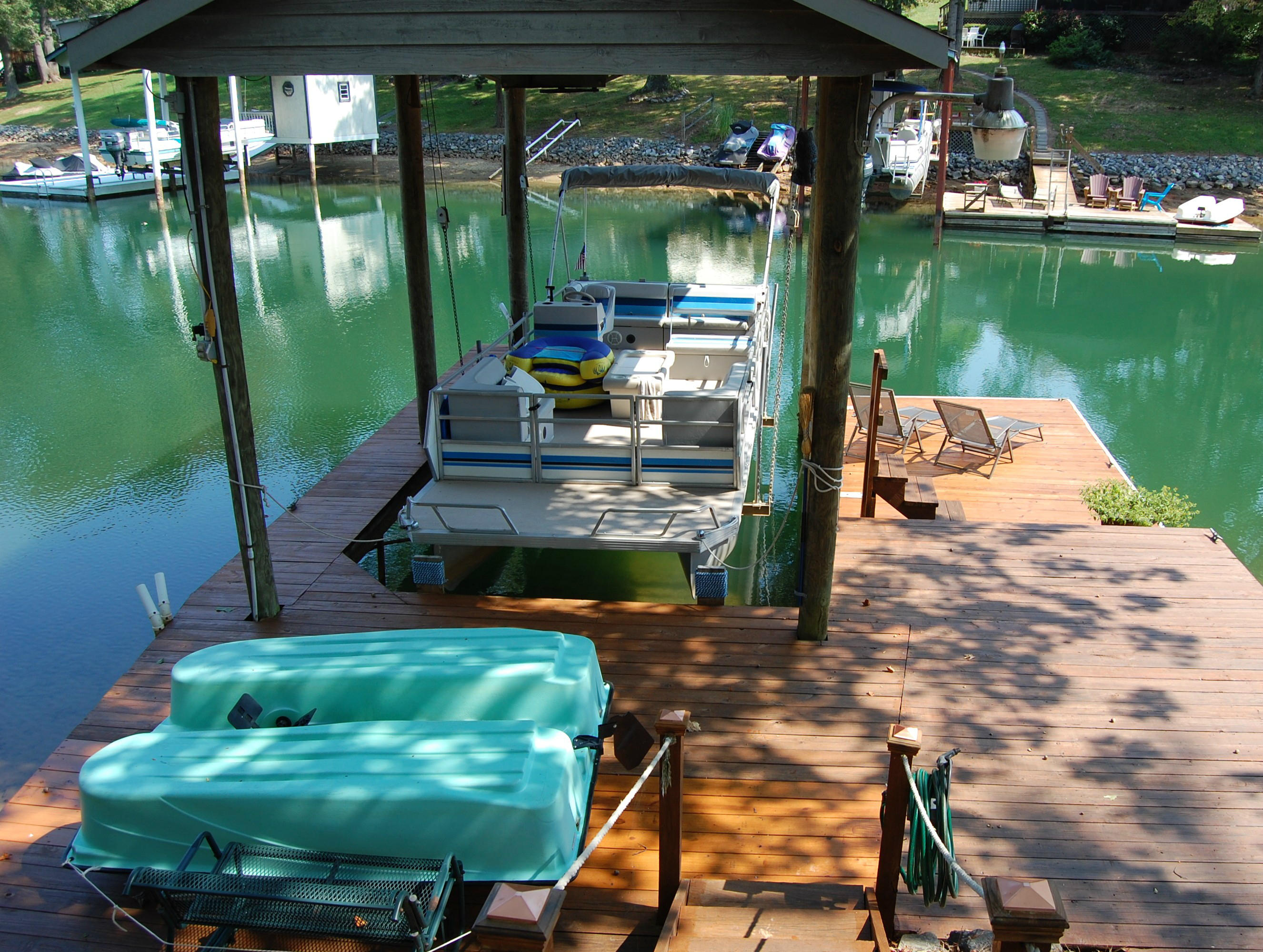 180 Cove Road Penhook, VA 24137 - Photo 1 of 33 a view of swimming pool with a patio