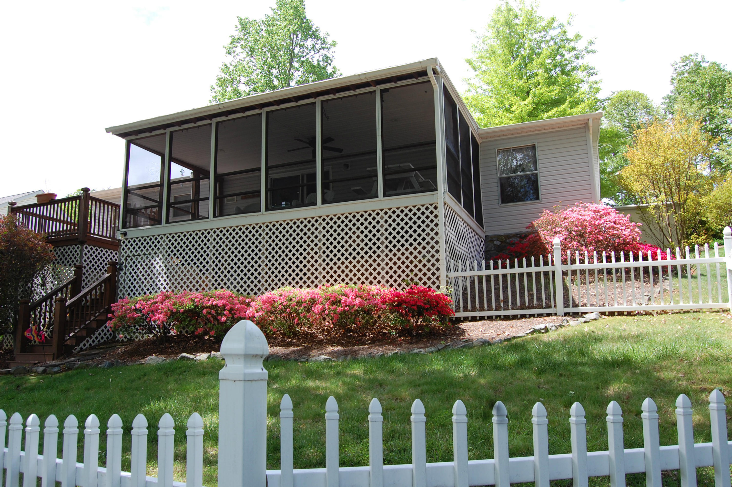 180 Cove Road Penhook, VA 24137 - Photo 27 of 33 a front view of a house having yard