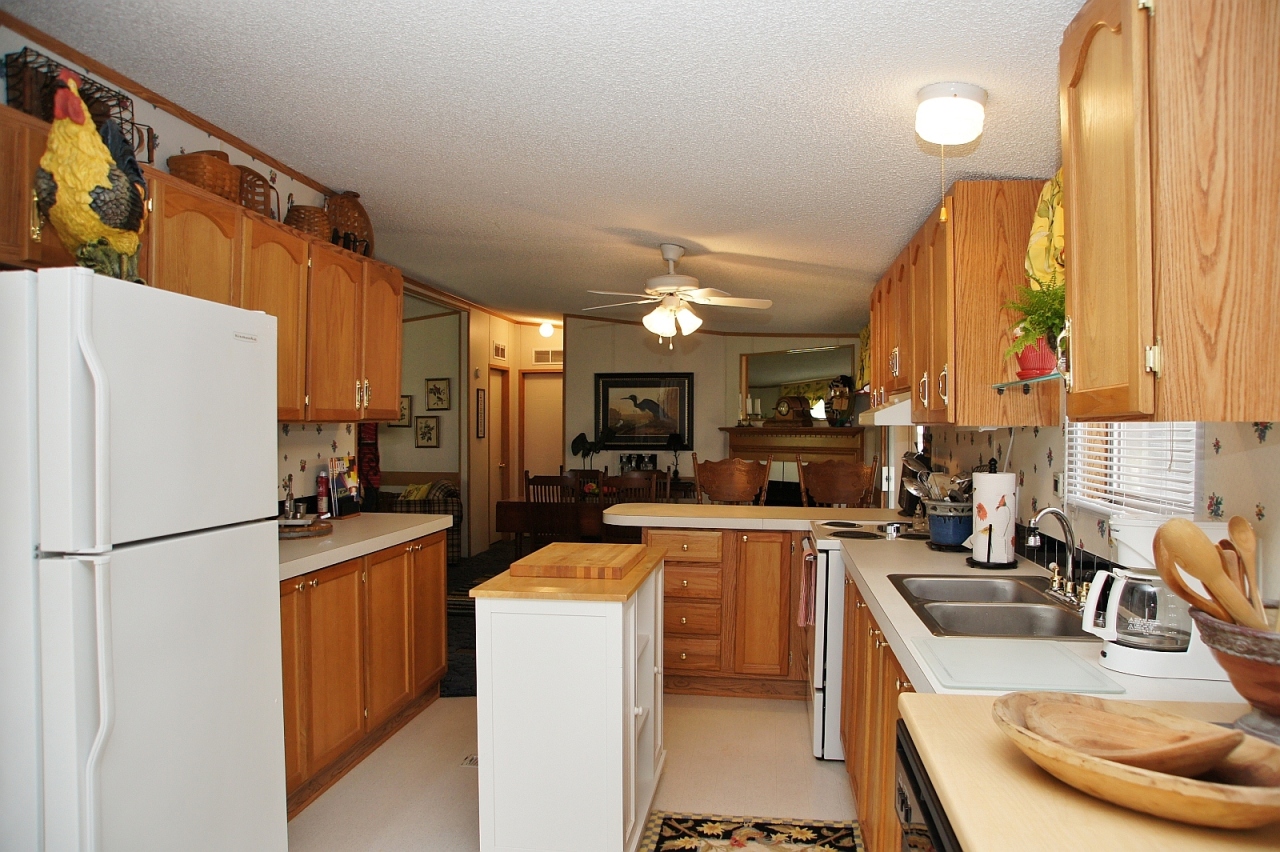 180 Cove Road Penhook, VA 24137 - Photo 5 of 33 a kitchen that has a sink and a refrigerator