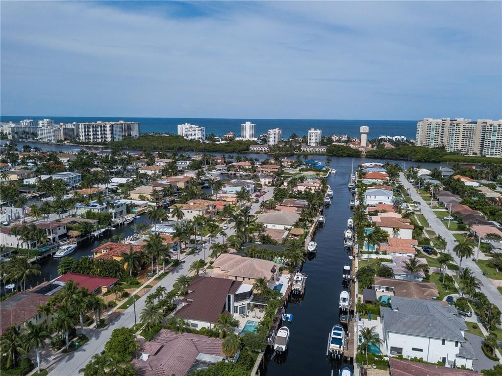 730 Northeast 69th Street Boca Raton, FL 33487 - Photo 4 of 32 an aerial view of a city