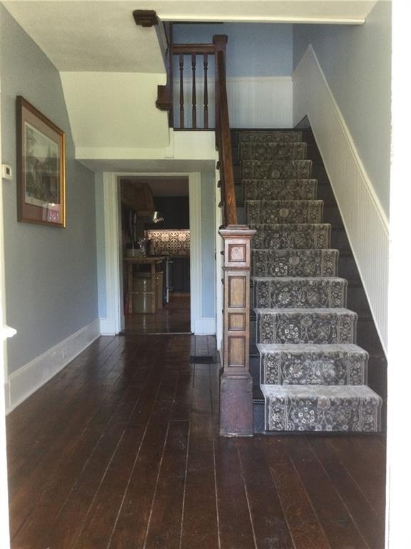 109 Woodies Road Waynesburg, PA 15370 - Photo 3 of 33 a view of entryway and hall with wooden floor