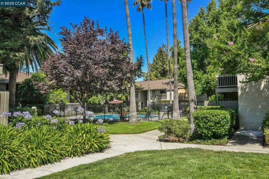 2560 Walnut Boulevard Walnut Creek, CA 94596 - Photo 18 of 29 a view of a house with a garden