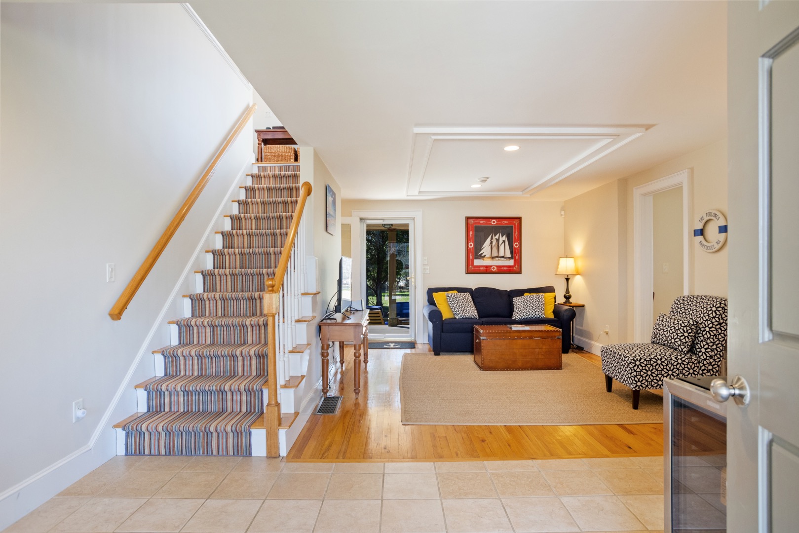3 Chatham Road Nantucket, MA 02554 - Photo 16 of 37 a living room with furniture