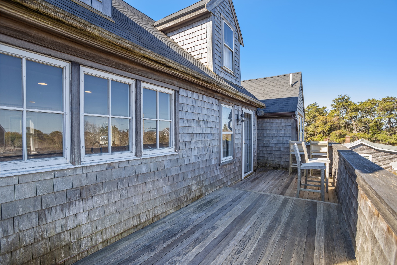 3 Chatham Road Nantucket, MA 02554 - Photo 29 of 37 a view of house with backyard and wooden floor