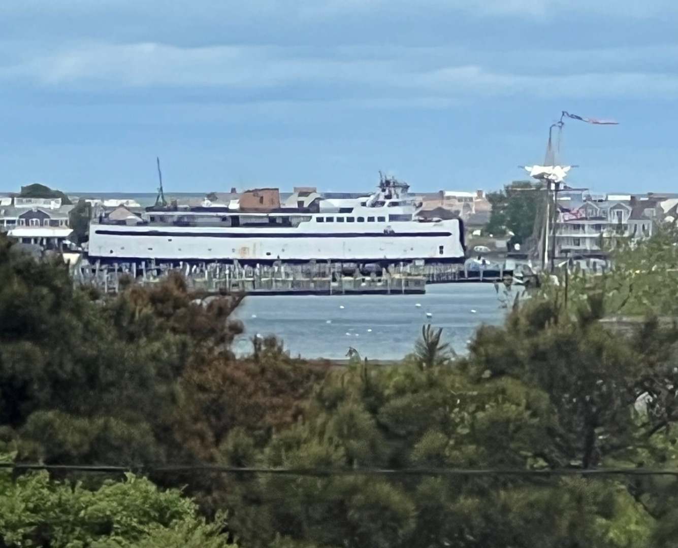 3 Chatham Road Nantucket, MA 02554 - Photo 37 of 37 a view of a lake with a building in the back