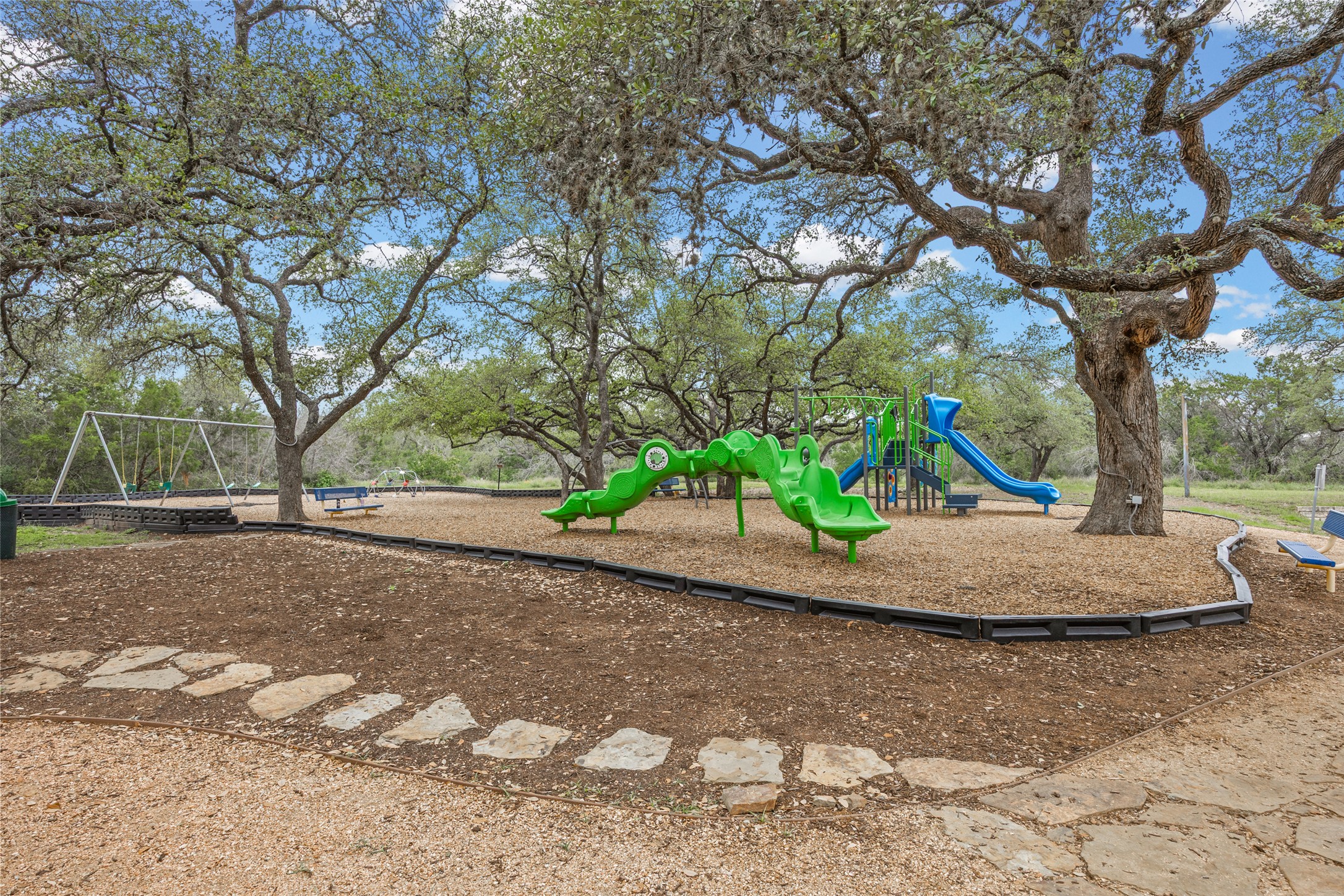 8610 Axis Drive Austin, TX 78749 - Photo 28 of 29 a view of a yard with a tree