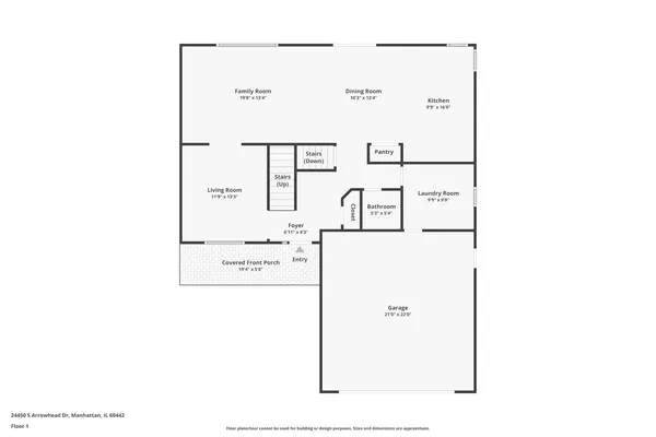 $460,000 | 24450 Arrowhead Drive, Manhattan, IL 60442