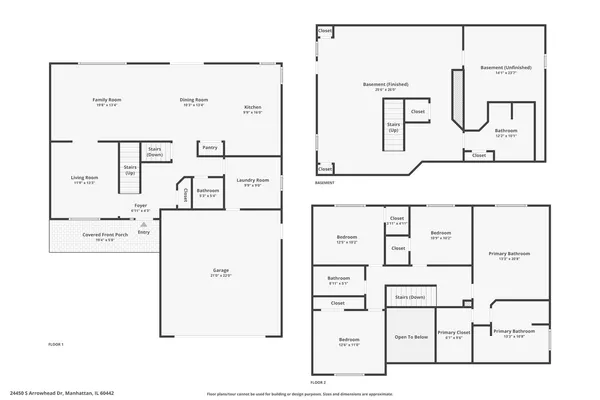 $460,000 | 24450 Arrowhead Drive, Manhattan, IL 60442