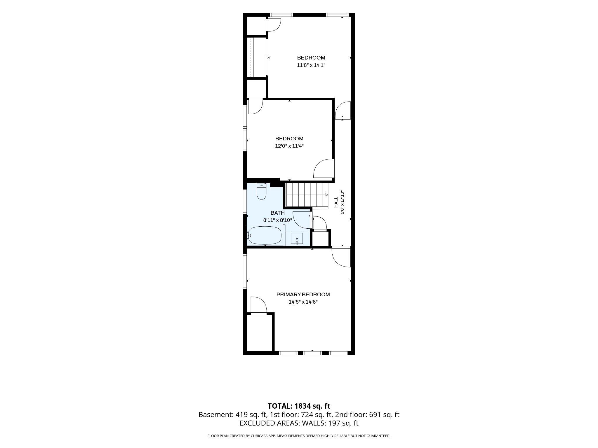 1723 Chelsea Road Elkins Park, PA 19027 - Photo 36 of 38 a picture of a floor plan