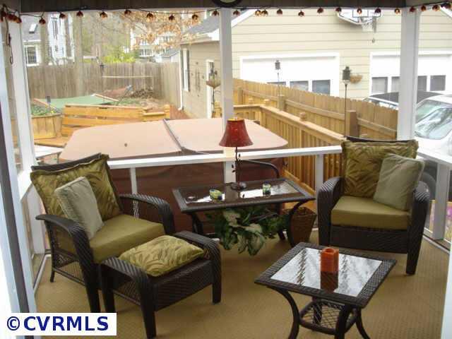 11208 Brewer Road Henrico, VA 23233 - Photo 4 of 10 Other - Entertaining or just reading a book, you can not beat a screened in porch!