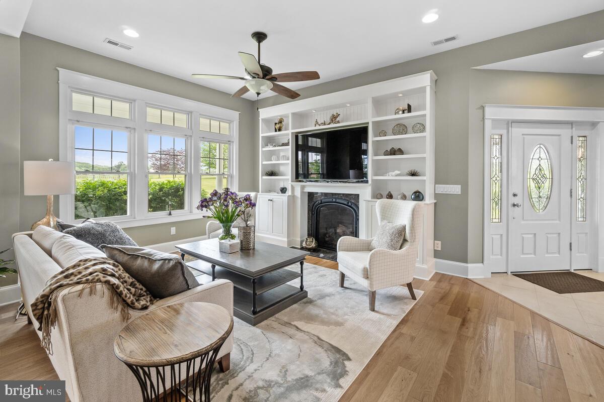 13380 Jesse Smith Road Mount Airy, MD 21771 - Photo 6 of 54 Built in bookshelves in this gorgeous family room.
